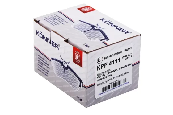 Колодки 2101 передні «Konner» Вінниця