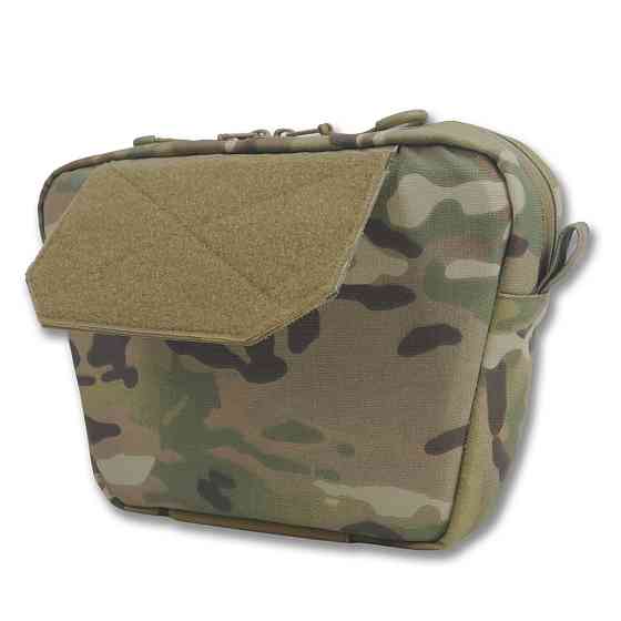 Сумка-напашник XL Kiborg GU Cordura Multicam. Сумка напашник мультикам с велкро панелью Киев