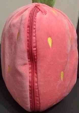 Зайчик полуничка 35 см м'яка іграшка трансформер кролик клубничка. Харьков