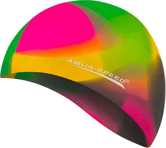 Шапочка для плавания Aqua Speed BUNT113 (pink) Вишнёвое