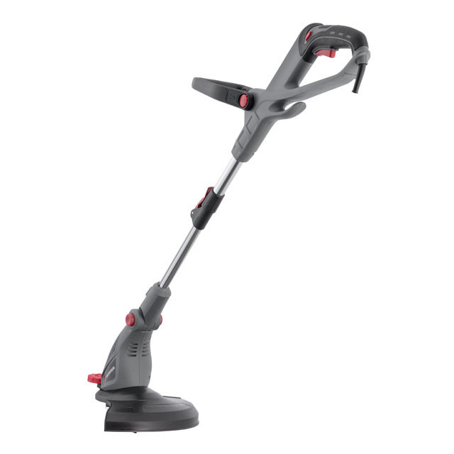 Тример електричний, 0,45 кВт, 10000 об/хв, ширина зрізання 300 мм, телескопічна штанга, регулювання положення головки INTERTOOL Київ - фото 5