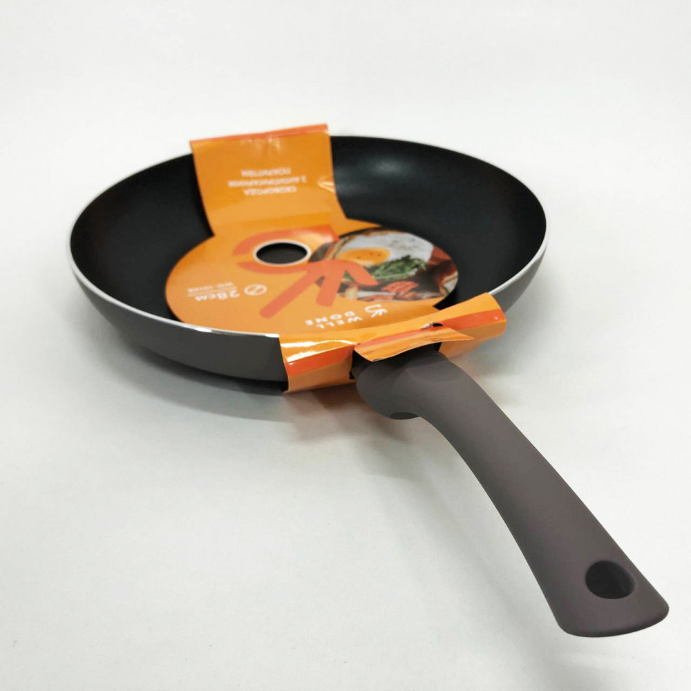 Сковорода для готовки на индукционной плите, Сковорода гриль удобная Качественная для жарки SV-41 Львов - изображение 1