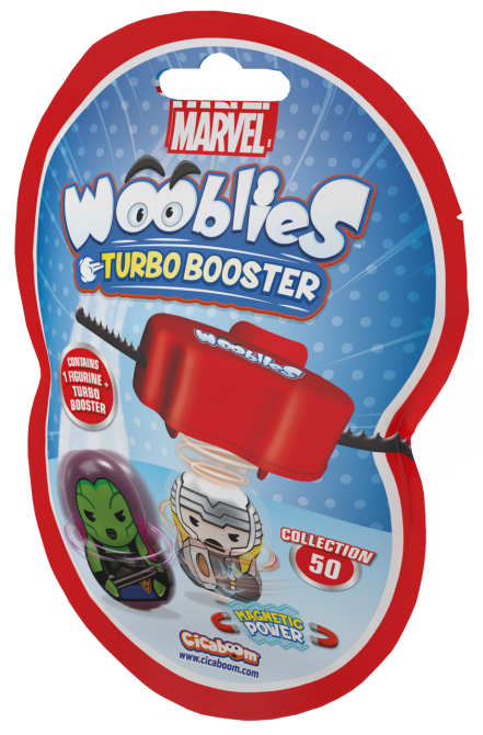 Магнітні фігурки з лончером у пакеті 2шт Marvel Wooblies (6634809) Київ - фото 3