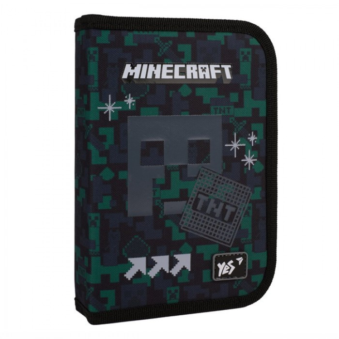 Пенал твердий "YES" 533664 одинарний з клапаном HP-03 Minecraft Watch Out, шт Київ - фото 2