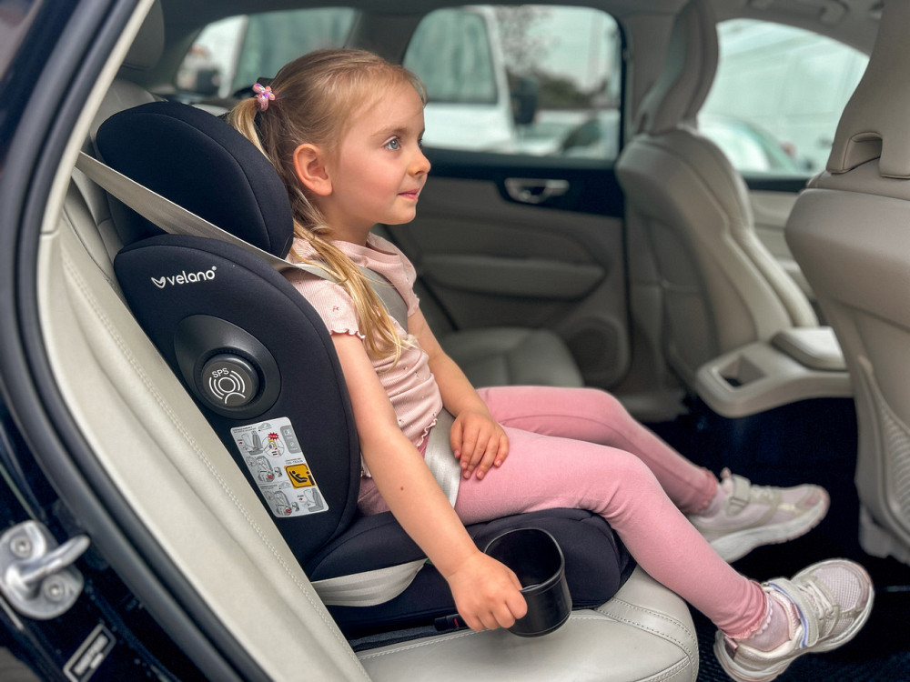 Автокрісло VELANO Forza 2 в 1 i-Size 100–150 см, ISOFIX, black Київ - фото 9
