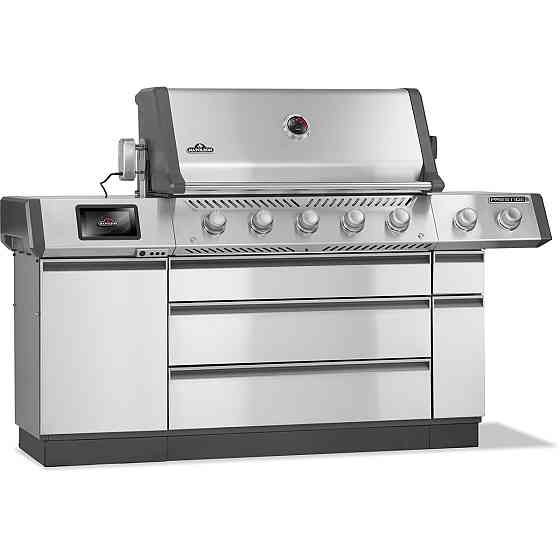 Газовый гриль Napoleon Prestige PRO 665 Connected с боковой конфоркой Sizzle Zone и вертилём нерж сталь PRO665VXRSIBPS Код: Ровно
