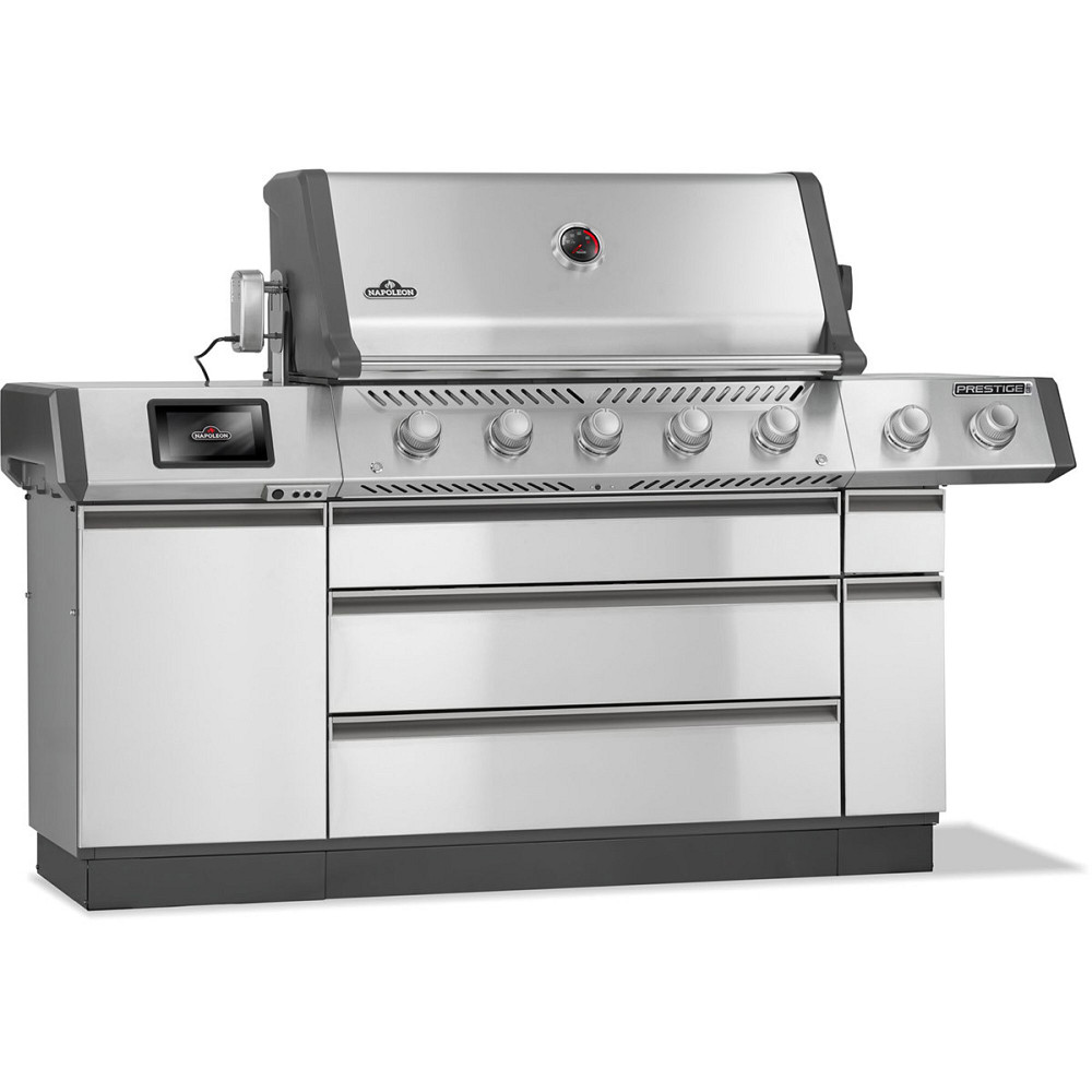 Газовий гриль Napoleon Prestige PRO 665 Connected з бічною конфоркою Sizzle Zone та вертілем нерж сталь PRO665VXRSIBPSS Код: Рівне - фото 3