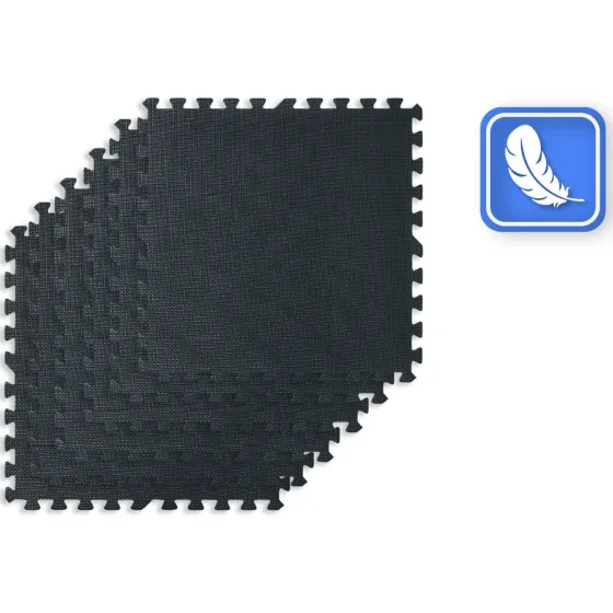 Килимок-пазл THUNDER PZ-01 60 х 60 чорний Київ