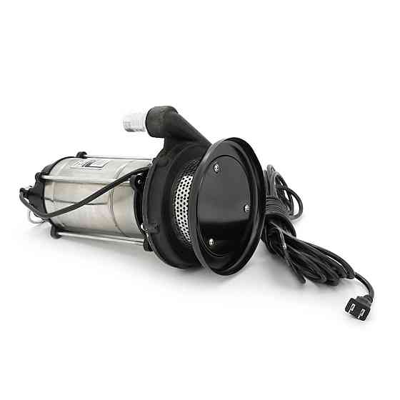 Погружающий насос, 1800W, 220V, до 5 м3/ч, подъем до 32 м, 25мм, нержавеющая сталь, 390х220х240 мм, 9.554 кг. + переходник Киев