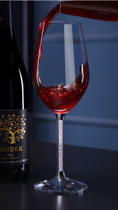 Декантер графин для вина Глек 2 келихи з КРИСТАЛАМИ, 2 пробки ПОДАРУНКОВИЙ КЕЙС Кременчук - фото 3