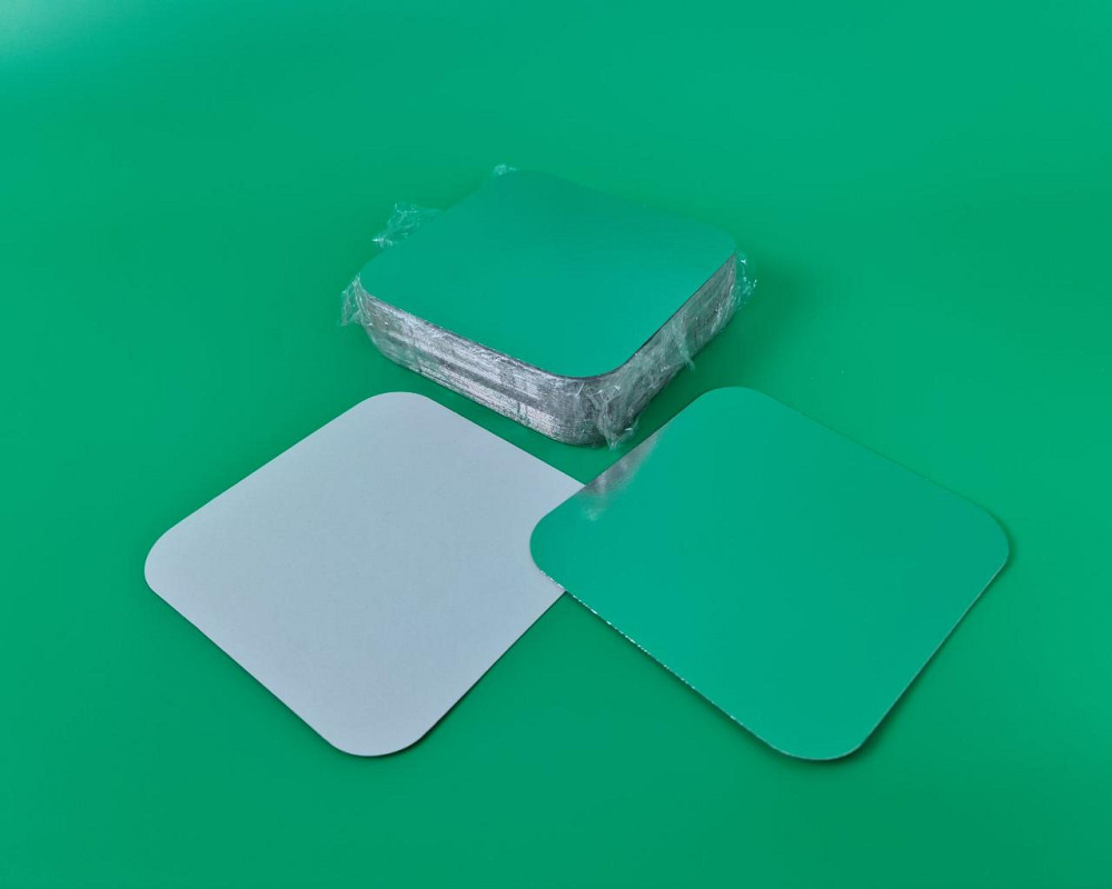 Кришка для контейнера SP84L алюмінієва-картонна 100шт/уп Харків - фото 3