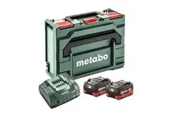 Metabo 685077000 Zestaw ładowarek ASC 145 + 2x Акумулятори Pudełko / Київ
