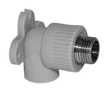 PP-R Угол полипропиленовый монтажный 25х1/2'' наружн Харьков