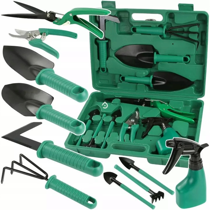 Набор садовых инструментов 10 предметов в кейсе Mar-Pol (M83053) Нововолынск - изображение 1