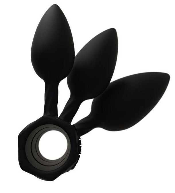 Набор анальных пробок Bathmate Anal Training Plugs, диаметр 2,5см - 3,1см - 3,8см Sex Aura Киев - изображение 2