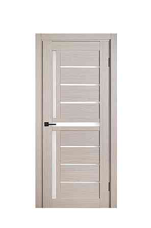 Двери Sun Doors Диана New Дуб дымчатый + Cтекло сатин 70*200 см Стильные межкомнатные двери Киев