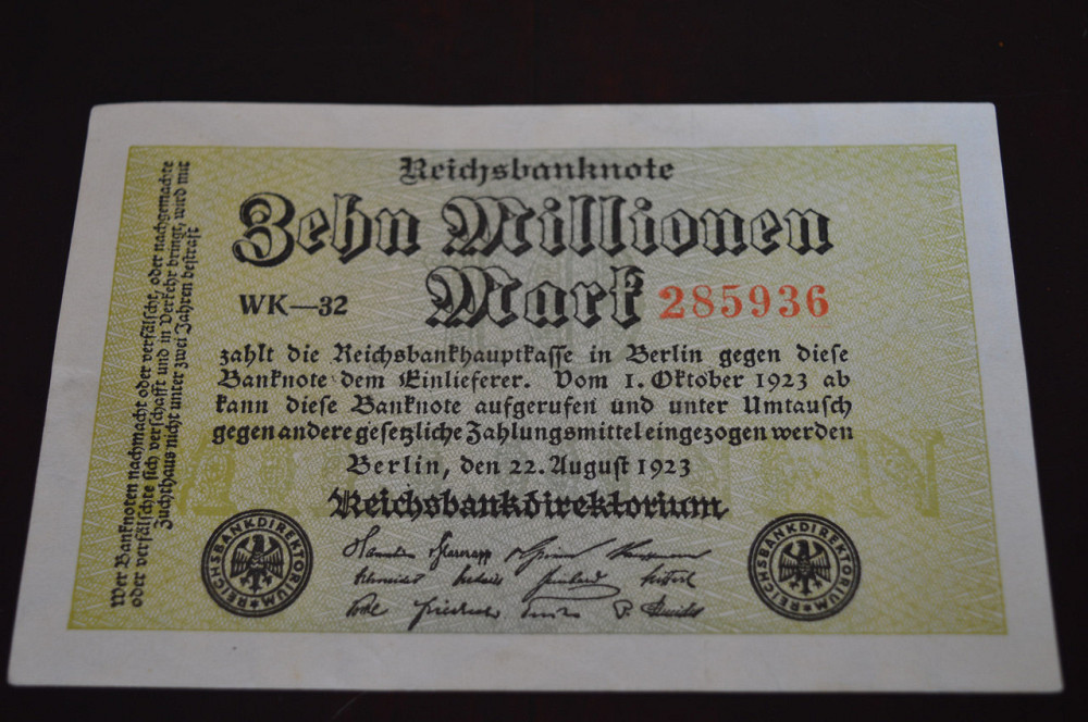 Германия, 10000000 марок (10 миллионов), 1923 г (285936) Полтава - изображение 1