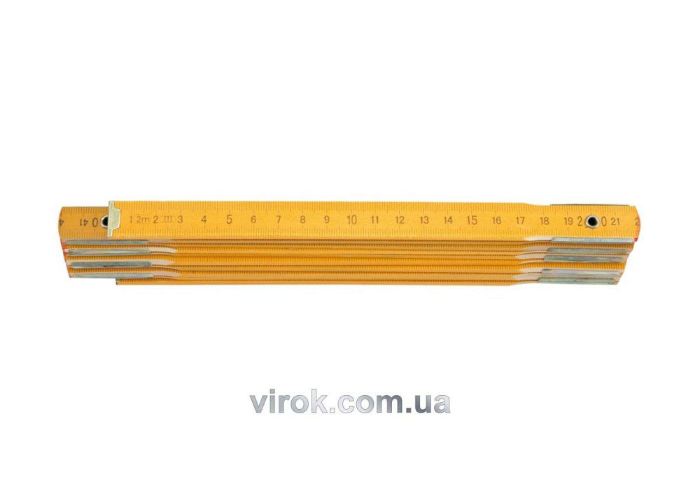 Метр складений деревяний VOREL : L= 2 м [12/240] Одеса - фото 1