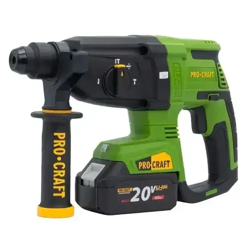 Перфоратор акумуляторний Procraft PHA40 безщітковий SDS-Plus 2.6 Дж перфоратор для свердління та довбання у кейсі Львів