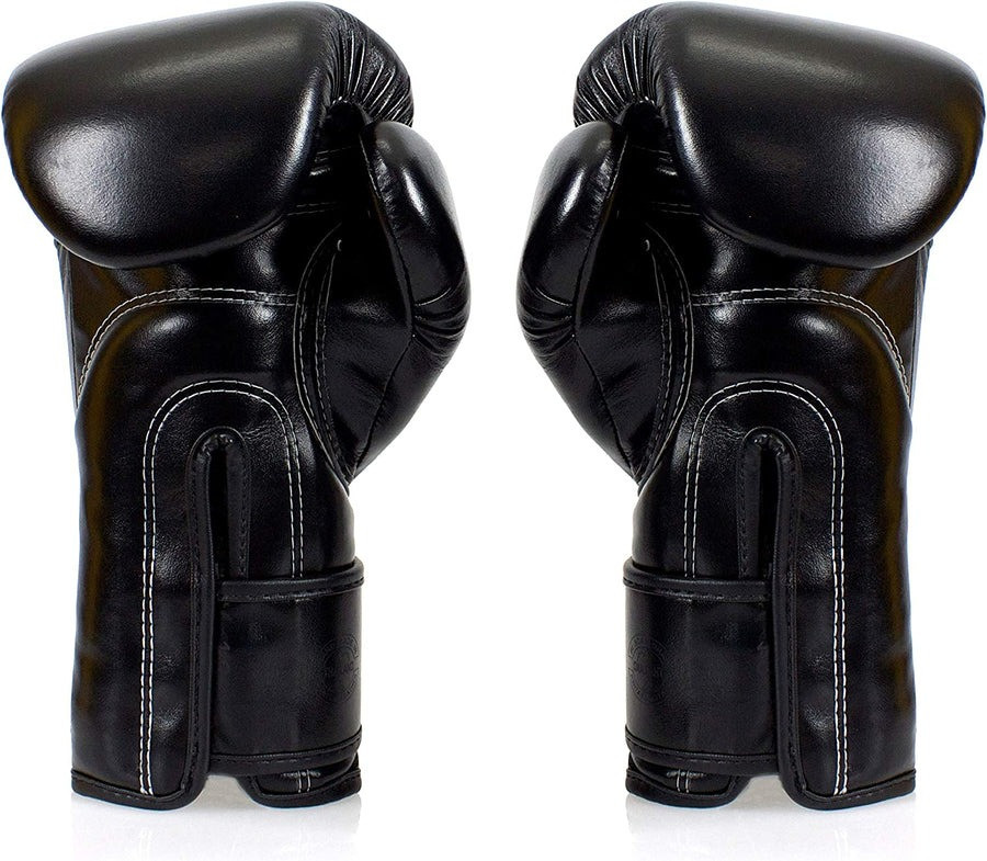 Боксерські рукавиці Fairtex BGV14SB Black 14 унцій (бинти в комплекті) Каменское - изображение 8