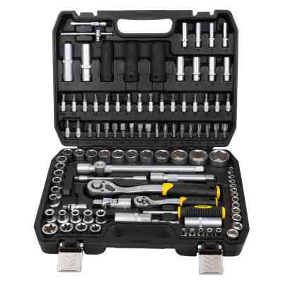 Набір інструментів Sigma насадок торцевих та с1/4&quot; 1/2&quot; 114шт CrV (6003781) Вінниця