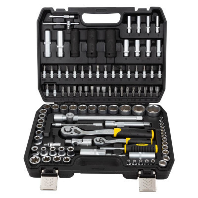 Набор инструментов Sigma насадок торцевых и с1/4" 1/2" 114шт CrV (6003781) Винница - изображение 4