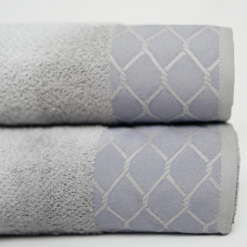 Набір Махрових рушників, Махра,Сірий, 50/90 та 70/140 Київ - фото 3