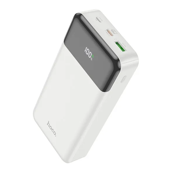 Универсальная зарядная батарея Hoco J102A 20000mAh Cool figure PD20W+QC3.0 (Белый) Винница - изображение 1