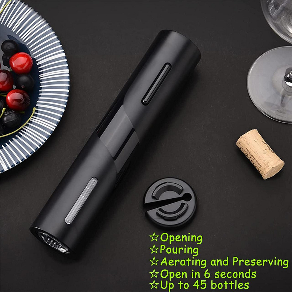 Электрический штопор 4-в-1 с ножом и аэратором Киев - изображение 5