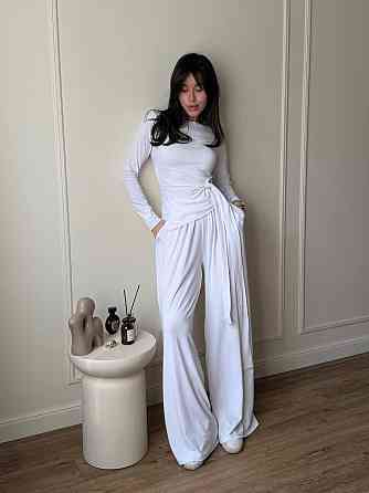 Женский стильный трендовый костюм двойка из вискозы Одесса