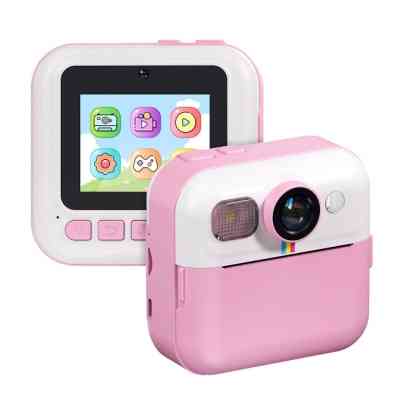 Детский фотоаппарат ColorWay с функцией мгновенной печати (Pink) (CW-PHP01P) Винница