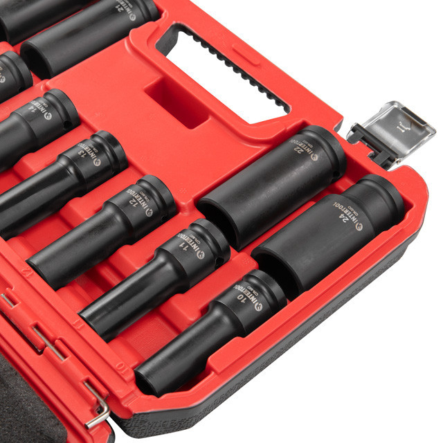 Набір головок ударних подовжених 1/2