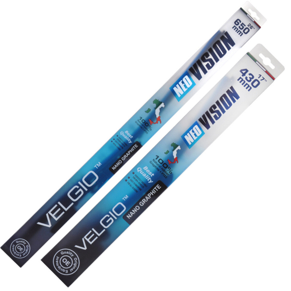 Комплект щіток склоочисників безкаркасних Velgio Neo Vision для Nissan Rogue з 2013 Київ - фото 1