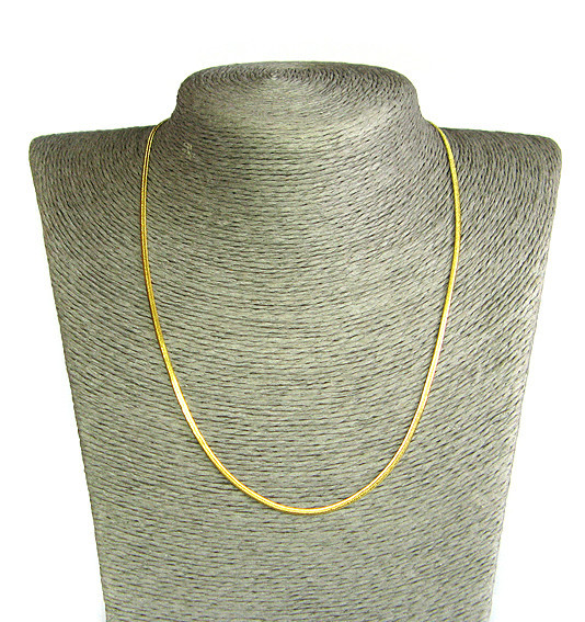 Ланцюжок на шию золотистий Київ - фото 1