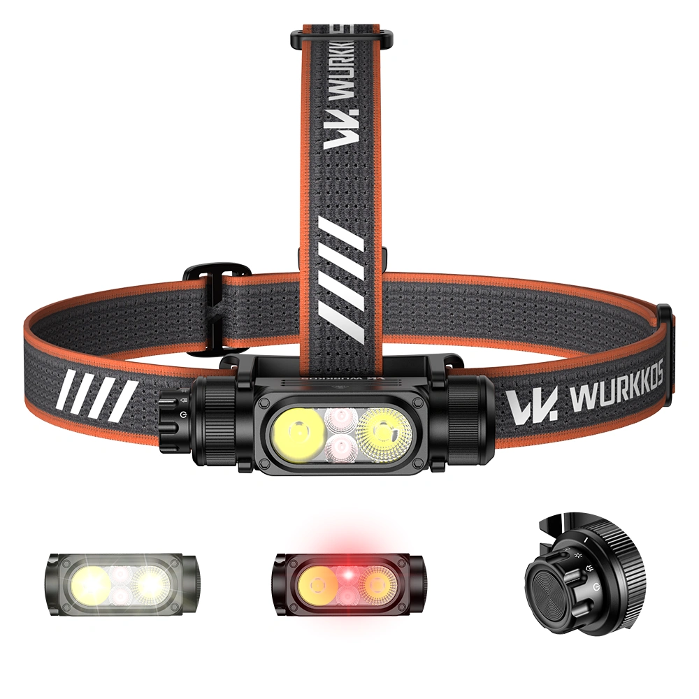 Налобний ліхтар Wurkkos HD17 SST40 2500 лм 220 м Magnet EDC USB-C АКБ 3000 mAh (червоне світло) Вінниця - фото 3