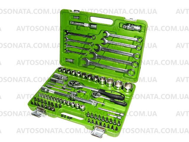 Набор инструмента 82 пр. НГ-4082П Alloid 1/4"&1/2" Винница - изображение 2