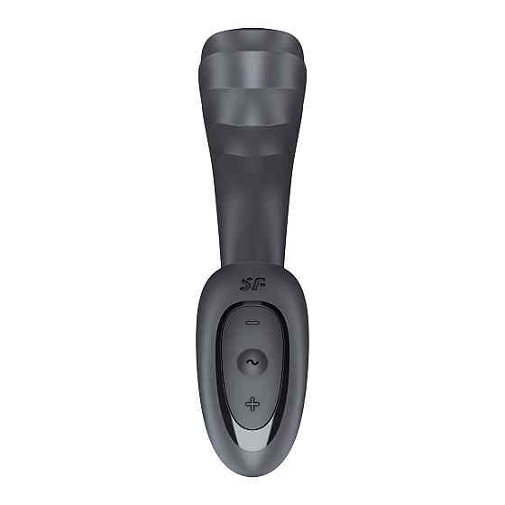 Вагинально-клиторальный вибратор Satisfyer G for Goddess 3 Dark Grey, 2 мотора Sex Aura Киев