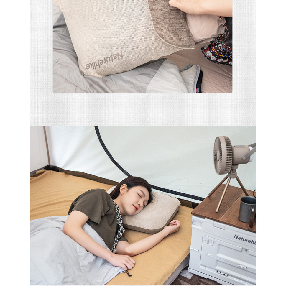 Наволочка Naturehike NH22PJ016, 36*51 см, бежевая Ровно - изображение 8