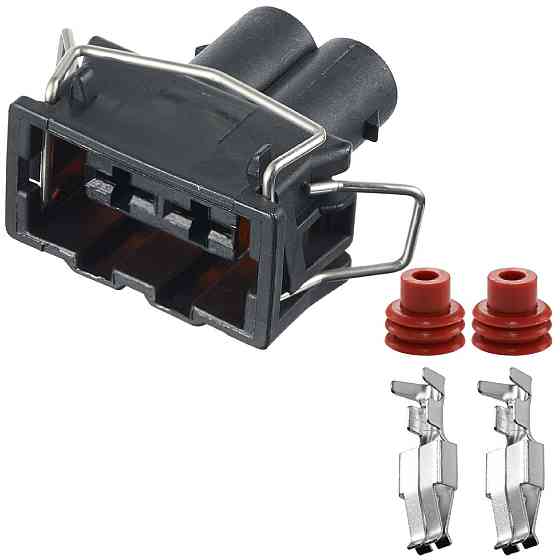 Разъем коннектор 2-кон., Вентил, Охлаждения Радиатора, металл, 357972772, VAG Германия, Audi, Bugatti, Porsche, Seat, Skoda, VW Киев