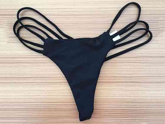 Стрінги пляжні для купальника жіночі чорний Київ