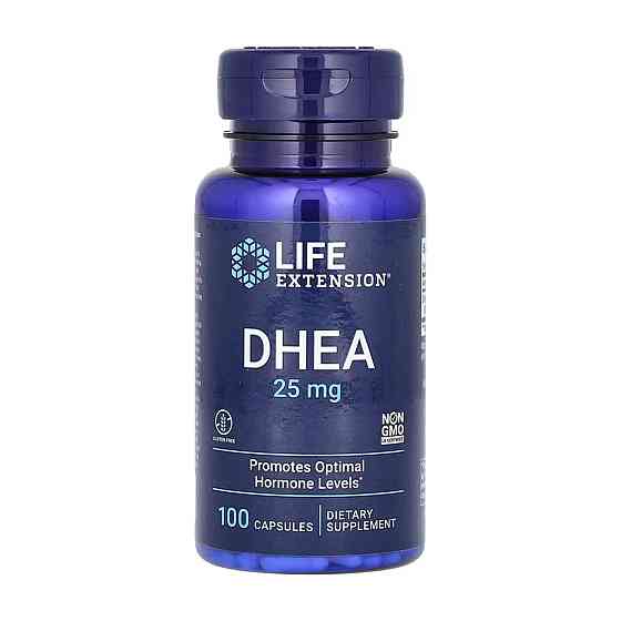 ДГЕА Life Extension DHEA 25 mg 100 caps Киев