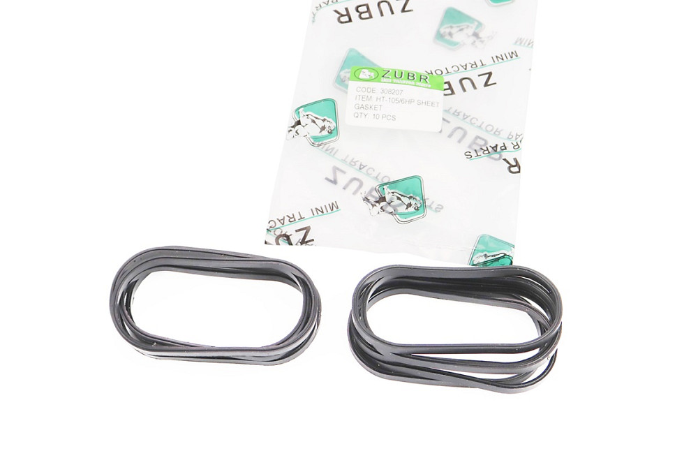 Прокладка головки циліндра 178F/186F, к-кт 10шт, гума Киев - изображение 1