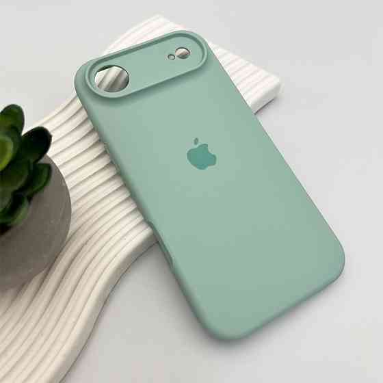 Чохол для смартфона Silicone Full Case AA Camera Protect for Apple iPhone 17 Air 13,Turquoise Київ