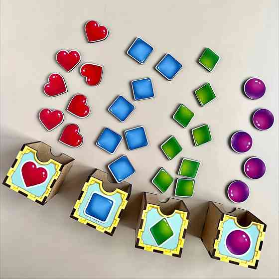 Деревянная настольная игра 