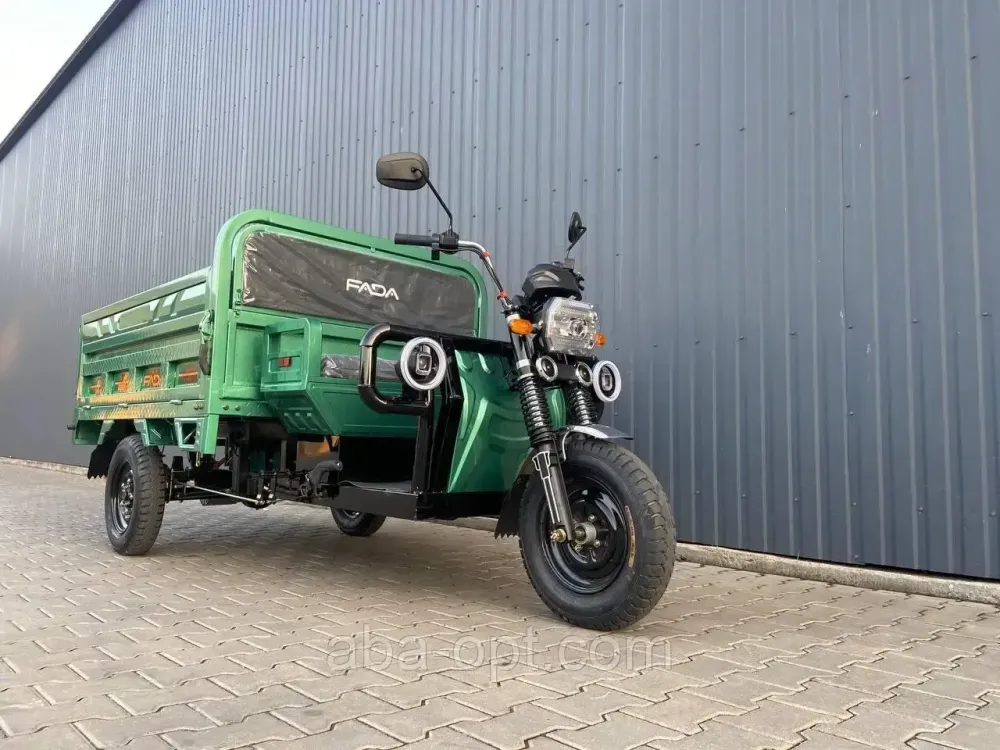 ЕЛЕКТРИЧНИЙ ВАНТАЖНИЙ ТРИЦИКЛ FADA БІЗОН 1800W-72V-58Ah Шини: 12"/12" купити в інтернет-магазині Одеса - фото 3