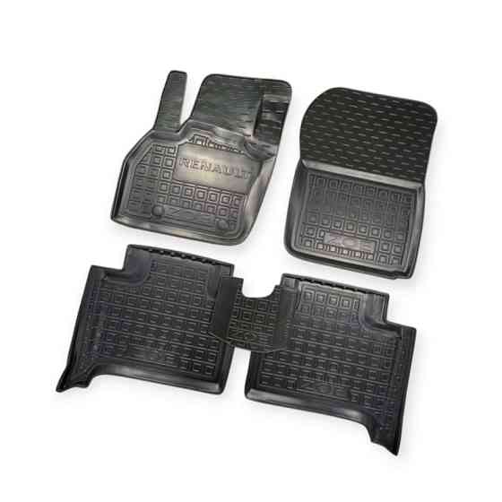 Килимки Рено Zoe (2012-) борт 2,5 см, з перемичкою салону Мукачево