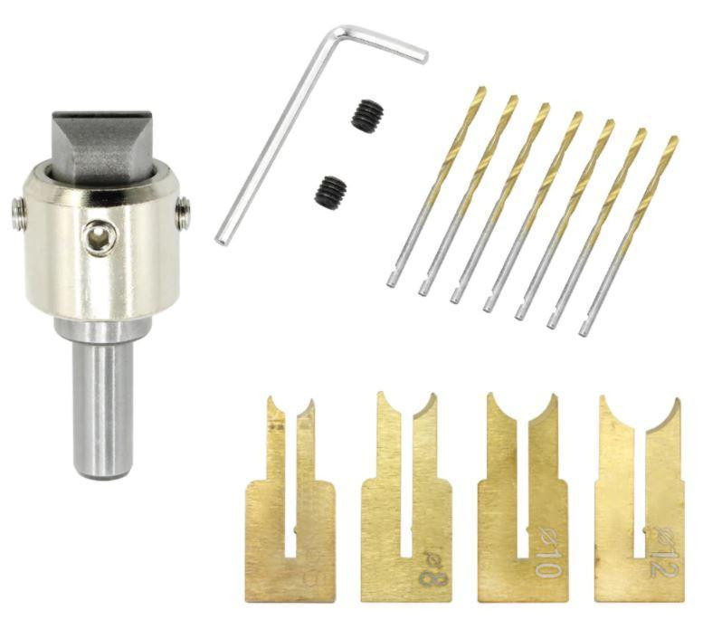 Набір для куль для дерева 9 шт. 6 мм — 12 мм Полтава - фото 1