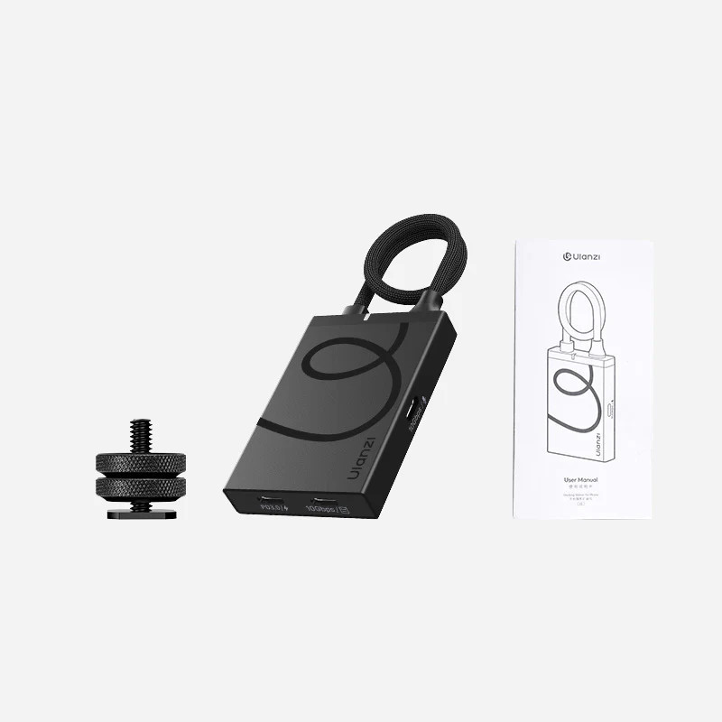 Концентратор медіа хаб 4в1 HDMI 2.0 4K Type-C PD3.0 Ulanzi H1 Київ - фото 3