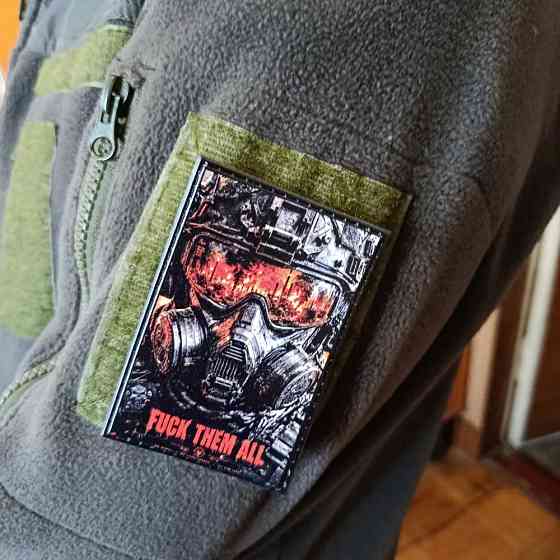 Патч / шеврон Fuck them all Протигаз Запоріжжя