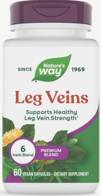 Бады от варикоза Nature's Way Leg Veins 60 вег капсул Киев - изображение 3